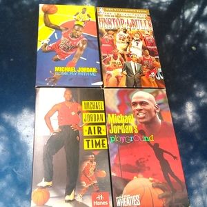 Michael Jordan Bulls VHS tape video Lot Championship Season 90s Originals